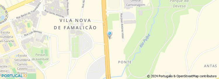 Mapa de António Augusto Costa e Sá, Unipessoal Lda