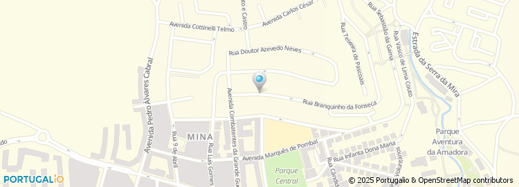 Mapa de Antonio Brito Magina