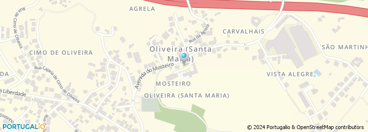 Mapa de Antonio C Oliveira Leite