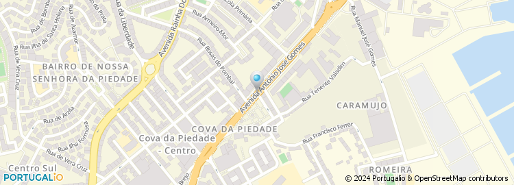Mapa de Antonio Costa - Soc. Imobiliária, Lda