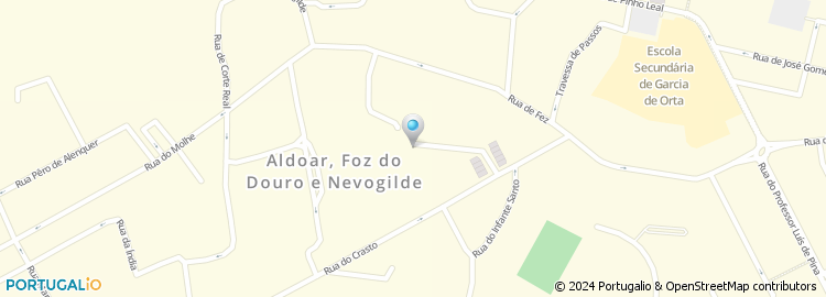 Mapa de Antonio David Vilas Boas Sarsfield Rodrigues