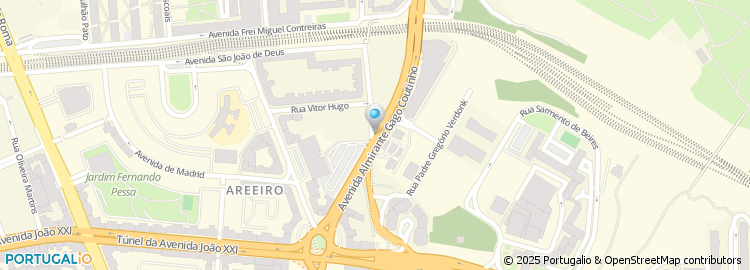 Mapa de Antonio Dias Antunes