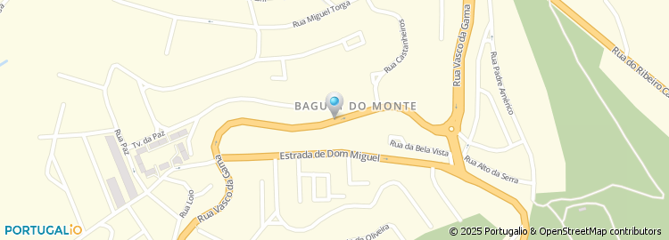 Mapa de Antonio F M Correia, Unip., Lda