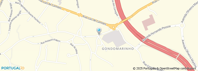 Mapa de Antonio F Silva Gonçalves