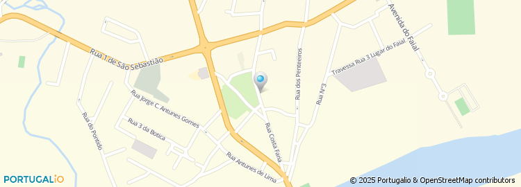Mapa de Antonio Fernandes Correia