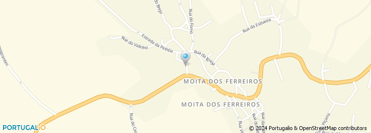 Mapa de Antonio Ferreira Dionisio