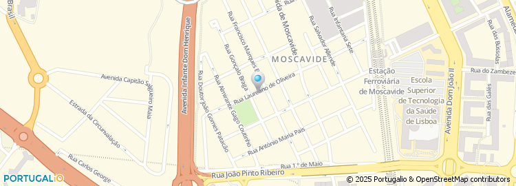 Mapa de Antonio Gonçalves Rodrigues