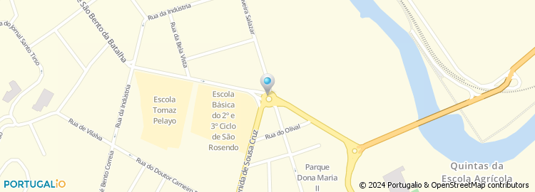 Mapa de Antonio Machado Faria