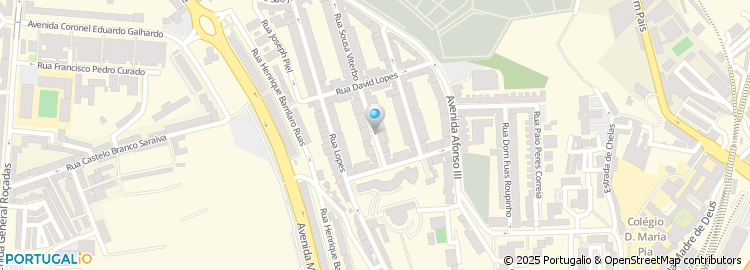 Mapa de Antonio Manuel Lopes Nunes