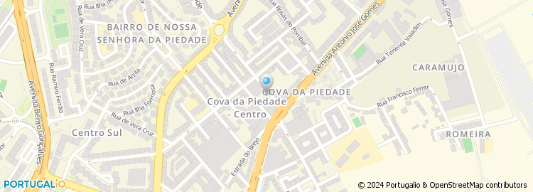 Mapa de António Pardal Couto, Unipessoal Lda