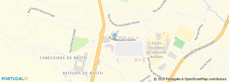 Mapa de Antonio Paulo Magalhaes & Irma, Lda