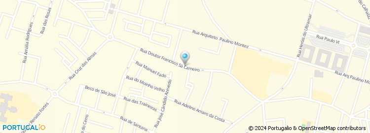 Mapa de António Ramos Evangelista & Filhos,  Lda