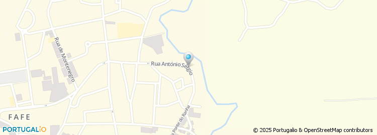 Mapa de Antonio Ribeiro Costa