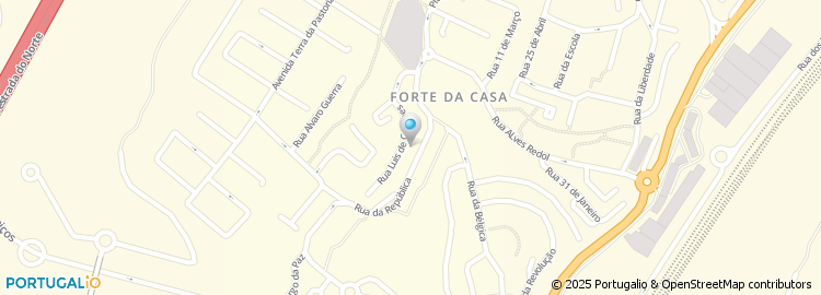 Mapa de António Ribeiro de Azevedo - Cofragens e Carpintaria, Unipessoal Lda