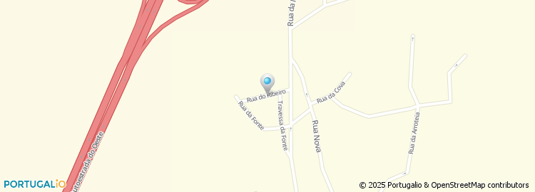 Mapa de Antonio Ribeiro Ferreira