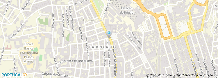 Mapa de Antonio Ribeiro & Figueiredo Carvalho - Soc. de Advogados