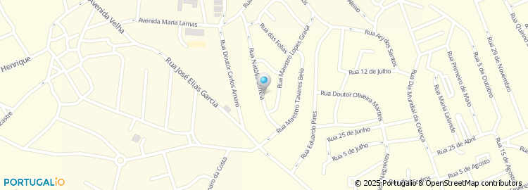 Mapa de Antonio Ribeiro Silva