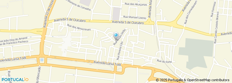 Mapa de Antonio Rodrigues Melo, Lda