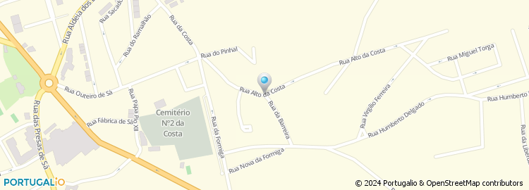 Mapa de Antonio Rui Albano, Unip., Lda