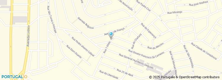 Mapa de Antonio Teixeira Santos