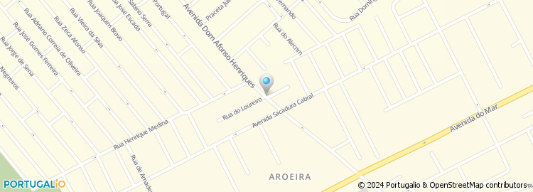 Mapa de Antunes Caldeiras & Caldeira - Hotelaria, Lda