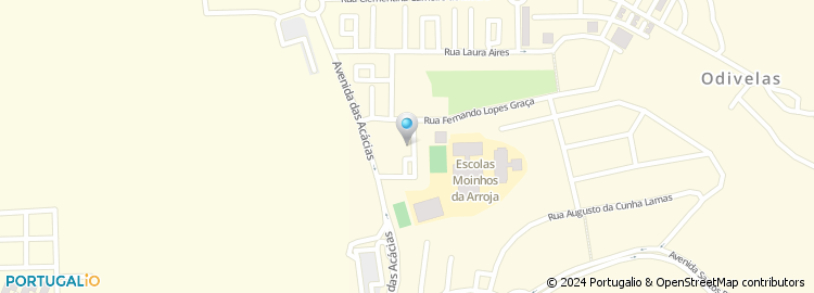 Mapa de Antunes & Loureiro - Actividades Hoteleiras, Lda