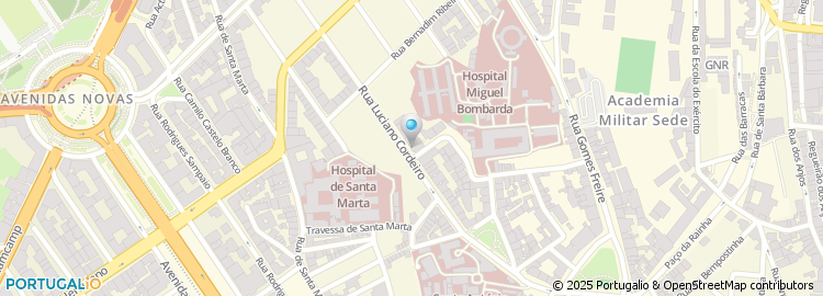 Mapa de Antunes & Santos Lda