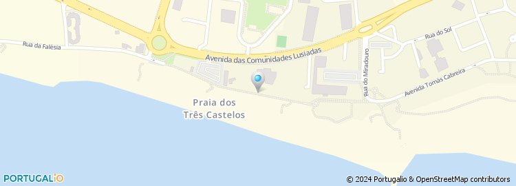 Mapa de Apartamentos Algarve Mor