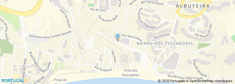Mapa de APAV - Gabinete de Apoio à Vítima, Albufeira
