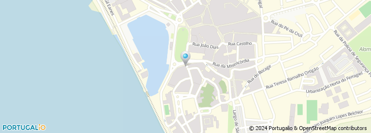 Mapa de APAV - Gabinete de Apoio à Vítima, Faro