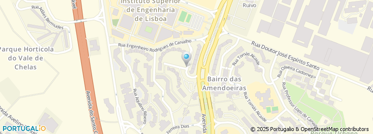 Mapa de Apec - Associação Portuguesa de Escolas de Condução