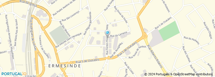 Mapa de Apsinde - Centro de Estudos, Unip., Lda