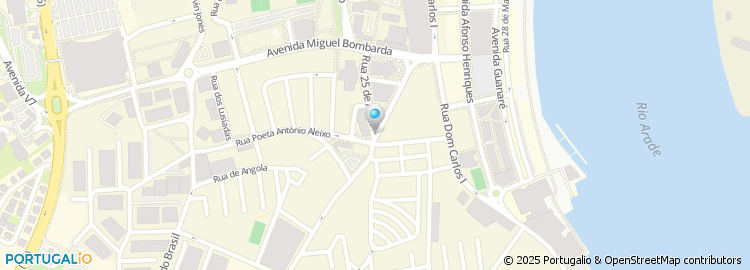 Mapa de Aqua Vista, Lda