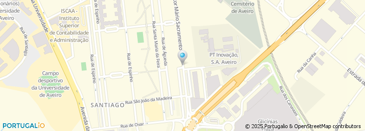 Mapa de Aquivamos - Pizaria, Lda