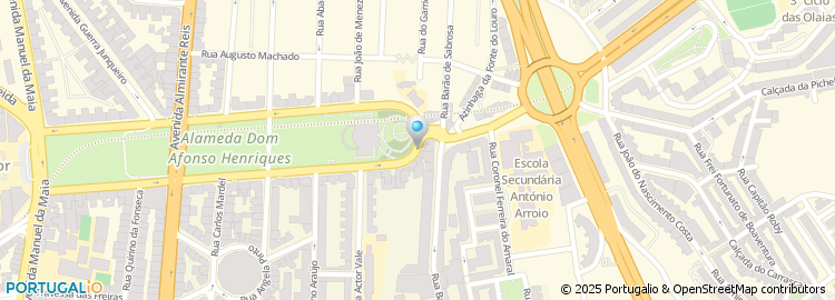Mapa de Arch Arrow, Lda