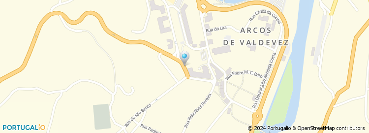 Mapa de Rua Nunes de Azevedo