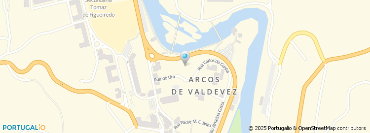 Mapa de Largo da Valeta