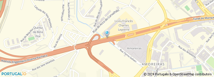 Mapa de Area Store, Amoreiras Shopping Center