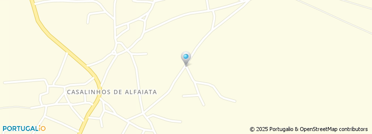 Mapa de Areias Vale Canas, Lda