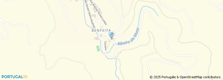 Mapa de Benfeita