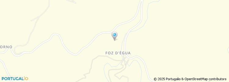 Mapa de Foz da Égua