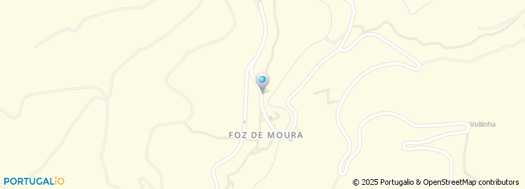 Mapa de Foz de Moura