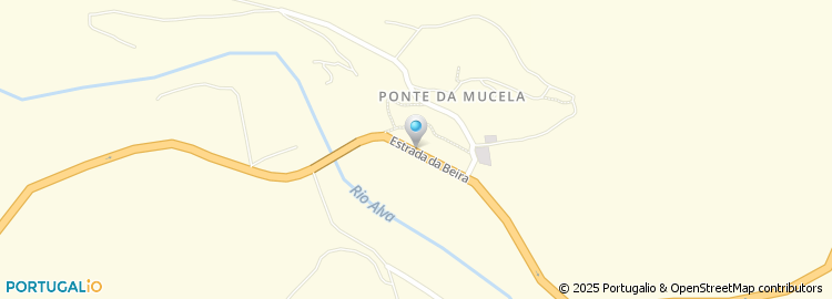 Mapa de Ponte Nova