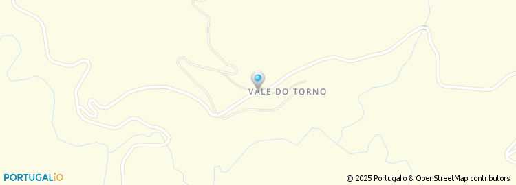 Mapa de Vale do Torno