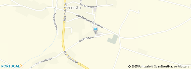 Mapa de Armando Rodrigues Coelho