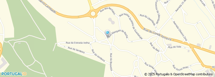 Mapa de Armando & Vieira, Lda