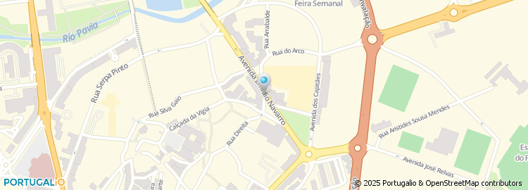 Mapa de Armazens da Ribeira