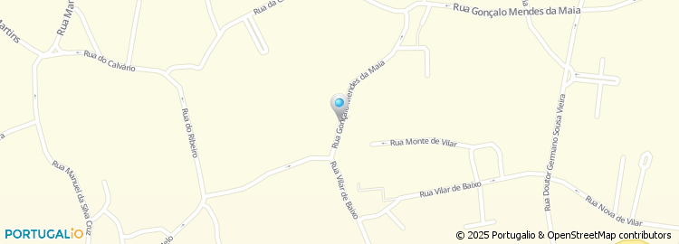 Mapa de Arménio Silva - Transportes, Unipessoal Lda