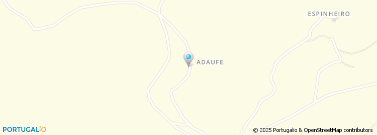 Mapa de Adaufe