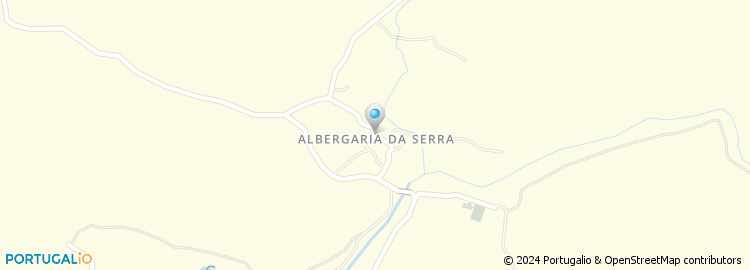 Mapa de Albergaria da Serra